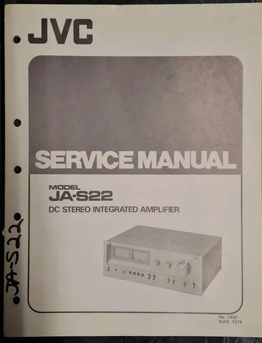 Jvc s22 amplificatore - ja-s22,