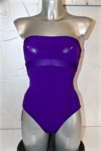 Costume bagno bandeau blu - da,