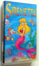 VHS ANIMATO AVO FILM SIRENETTA