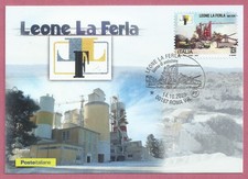 ITALIA 2025   MADE IN ITALY - Leone La Ferla  CARTOLINA FILATELICA