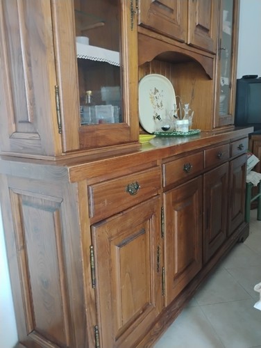 Vetrinetta legno massello - in,