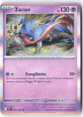 T334 zacian 045 094 ita - zacian, 045/094