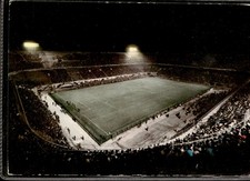 Cartolina Milano Stadio San Siro notturno (interno)