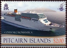 Francobollo COSTA NEOROMANTICA