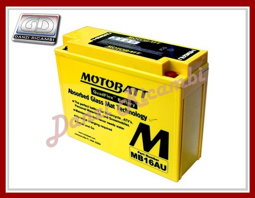 Batteria moto agm ducati - 20, ah