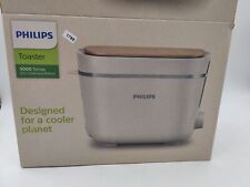 Philips Tostapane Eco Conscious Edition - 2 Fessure per Toast, 8 Livelli, Tostapane