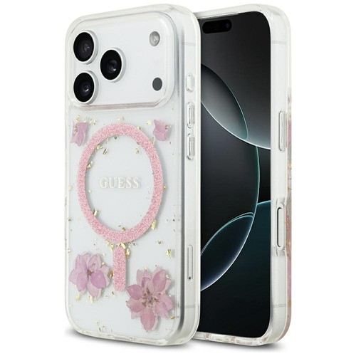 Custodia guess con fiori - custodia, in