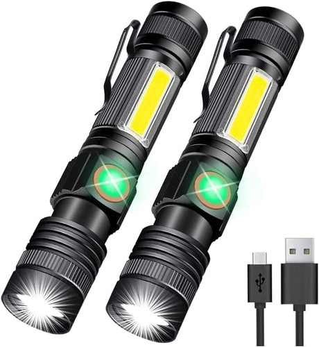Torcia led ricaricabile usb - ricaricabile,