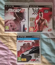 videogiochi per PS3, Moto GP 15, Need for Speed Most Wanted e WWE 2K15