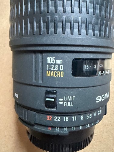 Sigma 105 8d obiettivo - 105, 1:2.8d