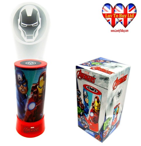 Avengers lampada cilindrica