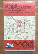 Carta turistica odle - turistica,, val