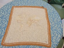 ALVIERO MARTINI 1 CLASSE FOULARD 100% SILK  SCARVES SCARF SQUARE MADE ITALY Q1