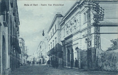 Am833 cartolina mola - am833, bari