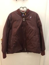 KWay giacca imbottita rosso bordeaux taglia 7