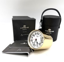 Orologio  tavolo Lorenz Static  clock NEW dorato DESIGN SAPPER con box