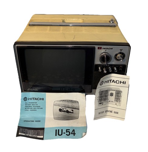 Portatile b w hitachi - 9", b&w
