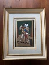 Quadro omaggio a Giorgio De Chirico - Serigrafia su lastra 200x300mm