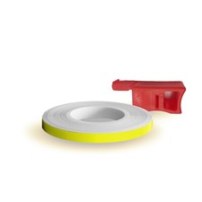 Wheel Stripes per Cerchi Moto Giallo Fluo 5 mm x 6 mt con Applicatore