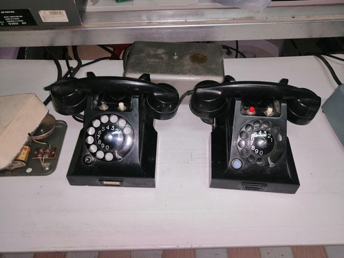 Telefono antico anni 50 - telefono,