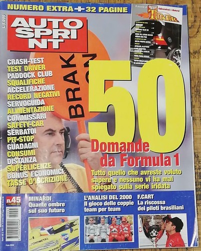 Auto sprint anno 7 - anno, xl