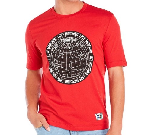 Shirt love moschino globe - shirt,