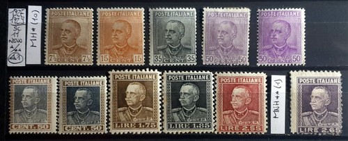 Italy regno 1927 vittorio - regno, 1927-29