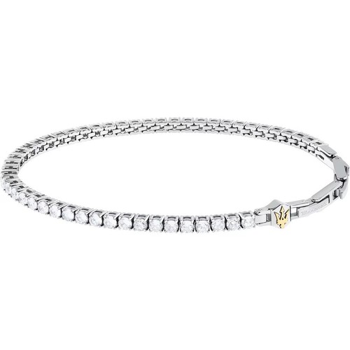Bracciale tennis uomo maserati - bracciale,