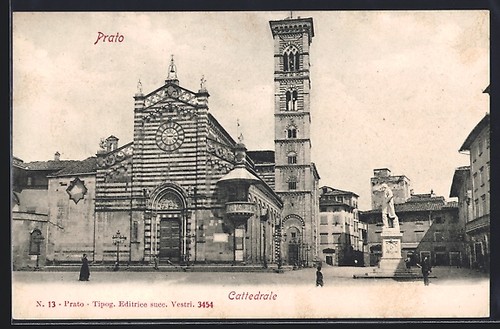 Cartolina prato cattedrale - cartolina,