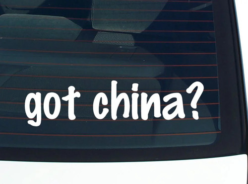 Got china decalcomania - got, china?
