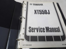 1983 YAMAHA XT550J SERVICE
