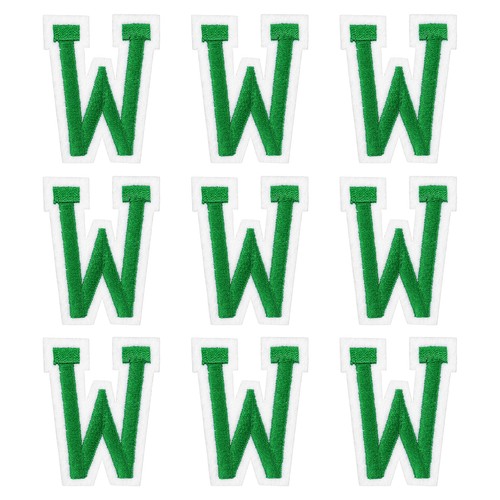 Per patch ricamo lettere - , 2"