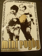 ADESIVO STICKER RUGBY 3°
