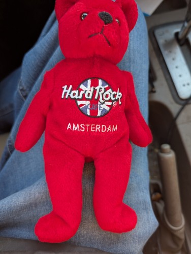 Orsacchiotto peluche hard rock - orsacchiotto,