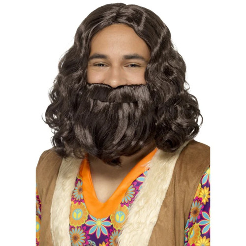 Hippie parrucca uomo 60s - hippie, 70s
