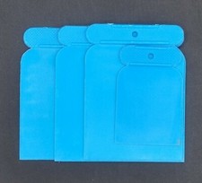 SET 4 PEZZI SPATOLE PLASTICA PER CARROZZIERE FALEGNAME PITTORE TRASPORTO GRATIS