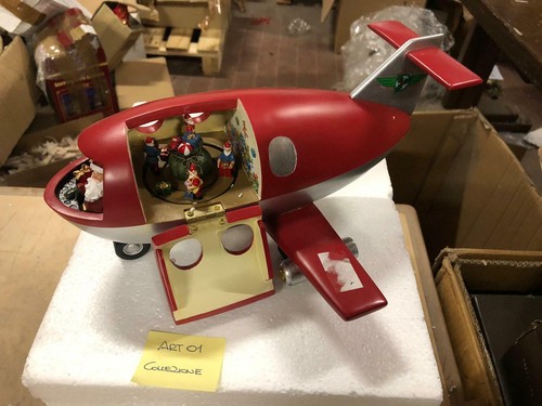 Babbo natale aereoplano - natale, in