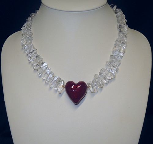 Collana cristallo rocca - collana,