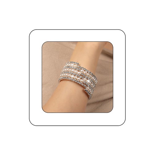 Elegante bracciale perle - elegante,