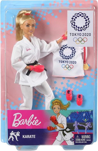 Barbie tokyo 2020 karate made - tokyo,