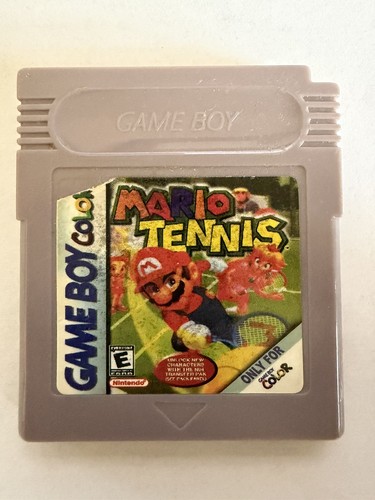 Cartuccia mario tennis gameboy - mario,