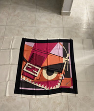 Foulard Fendi Scarf Vintage Made in Italy