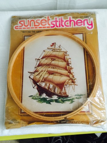 Kit ricamo goletta clipper
