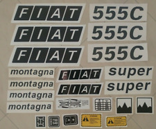 ADESIVI DECALCOMANIE FIAT 555