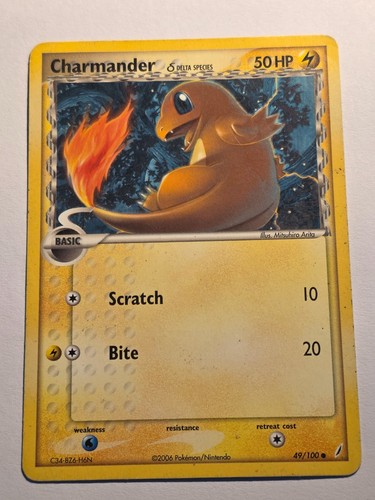 Charmander delta species - delta,