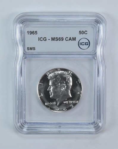 Mezzo dollaro kennedy 1965 sms - 1965,