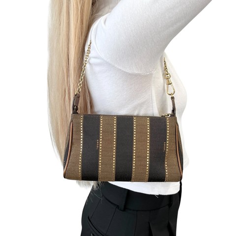 Borsa tracolla fendi vintage - a,