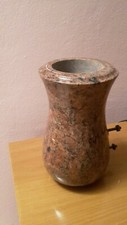 VASO CIMITERIALE PORTA FIORI IN MARMO GRANITO