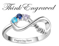 Anello Infinito Madre Inciso 3