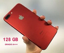 iPhone 7 PLUS 128 GB Apple - ROSSO (Red) Grado A+++   Batteria 100% - Come Nuovo
